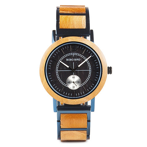 Couple wooden watch