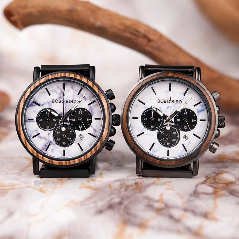 Three-eye multi-function miyota movement men's watch