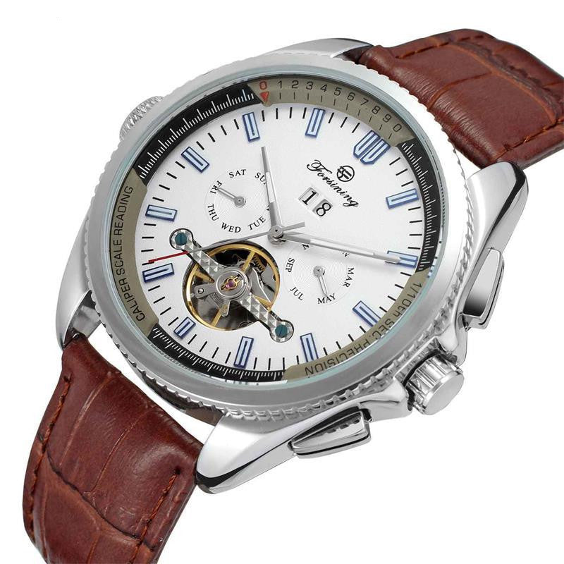 Men's fashion casual automatic mechanical watch