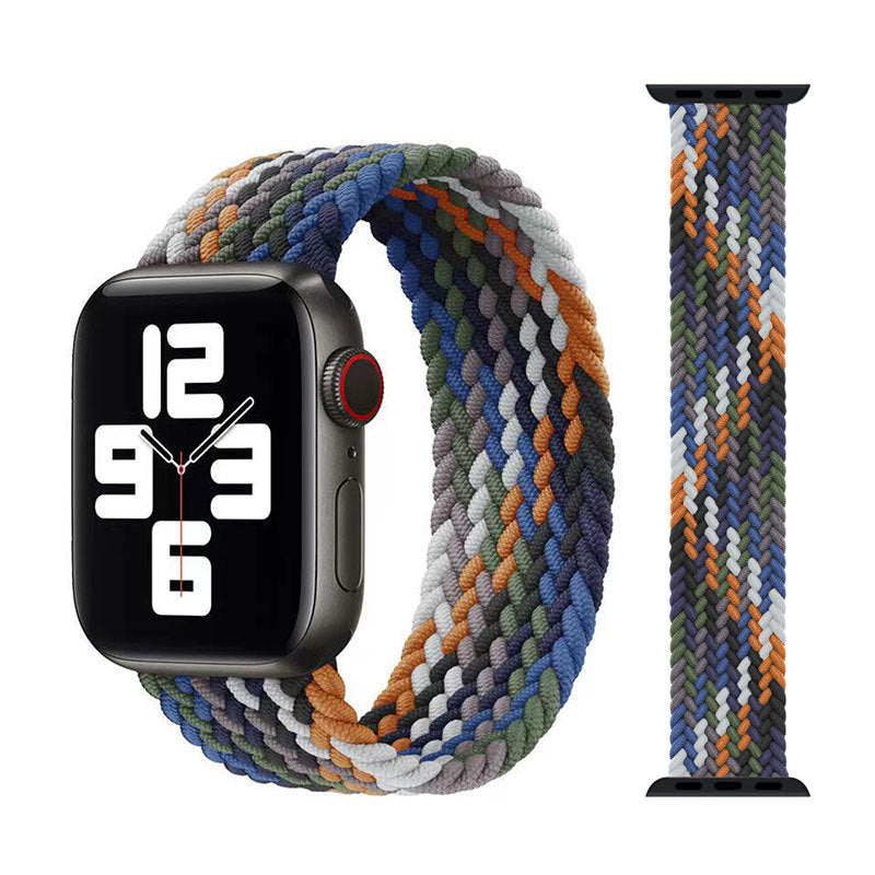 Fashion Trend New Watch Strap Elastic Single Loop Braided