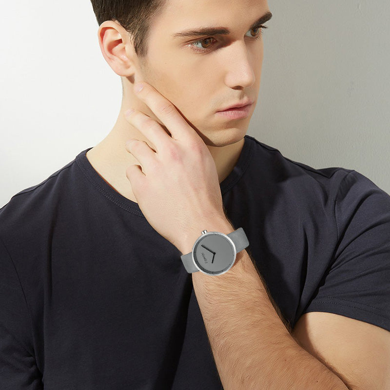 Two hands quartz watch