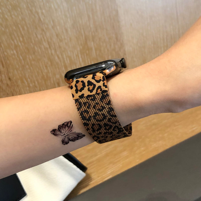 Leopard Print Girls' Ins Creative Watch Band