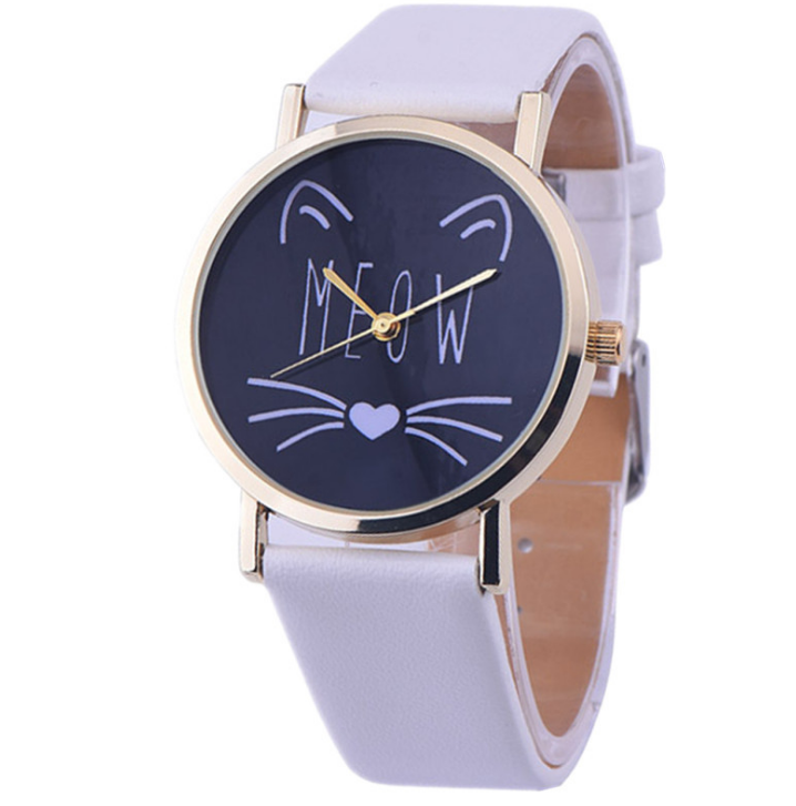 Watch watches women fashion watch  Luxury Cute Cat