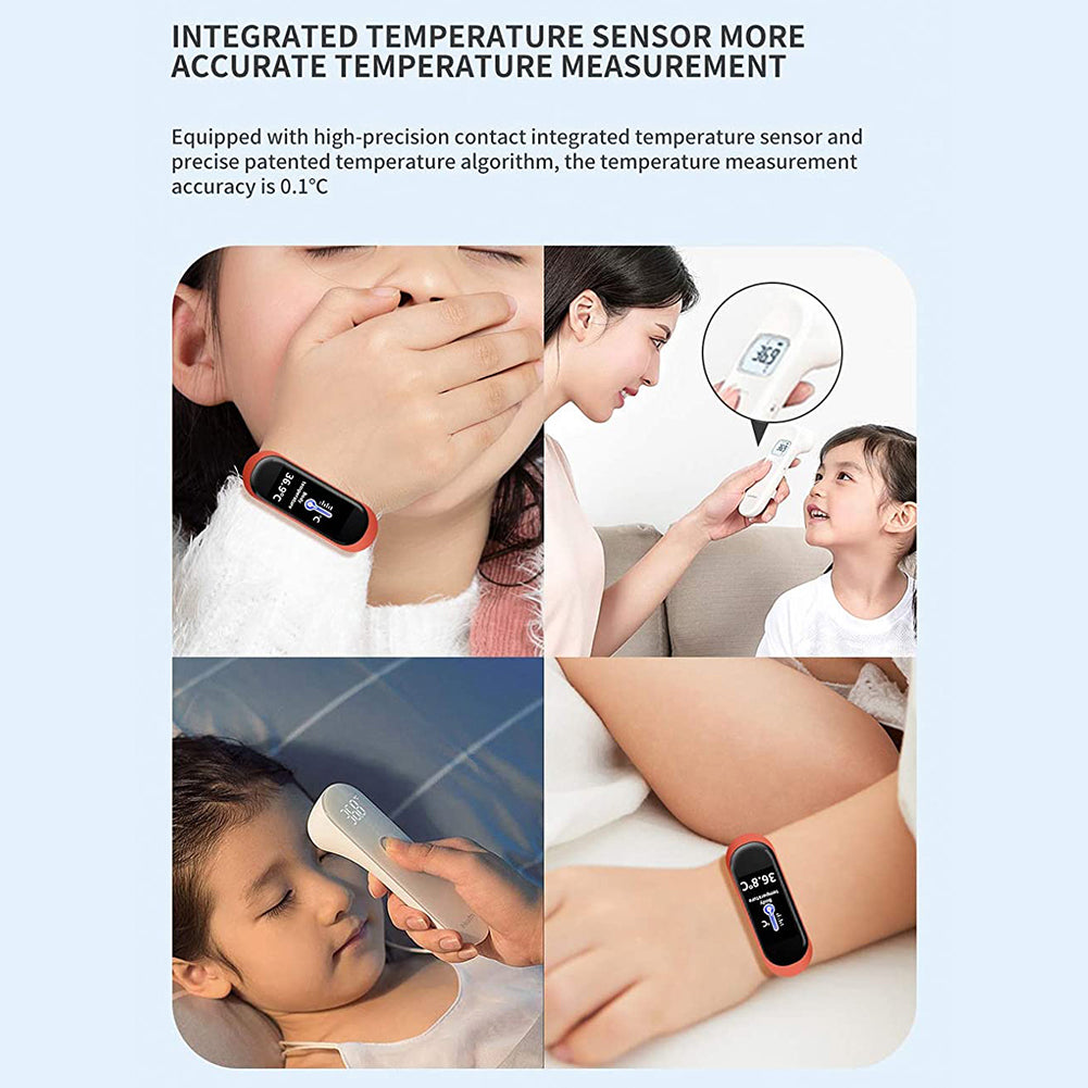 M4P smart real-time temperature bracelet
