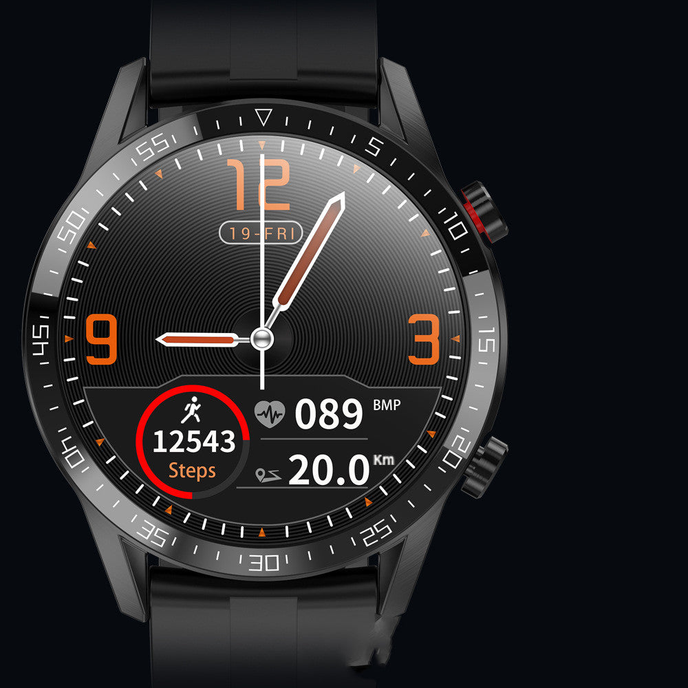 G5 Smart Watch Round Screen Always Bright Dial  Multi-Language