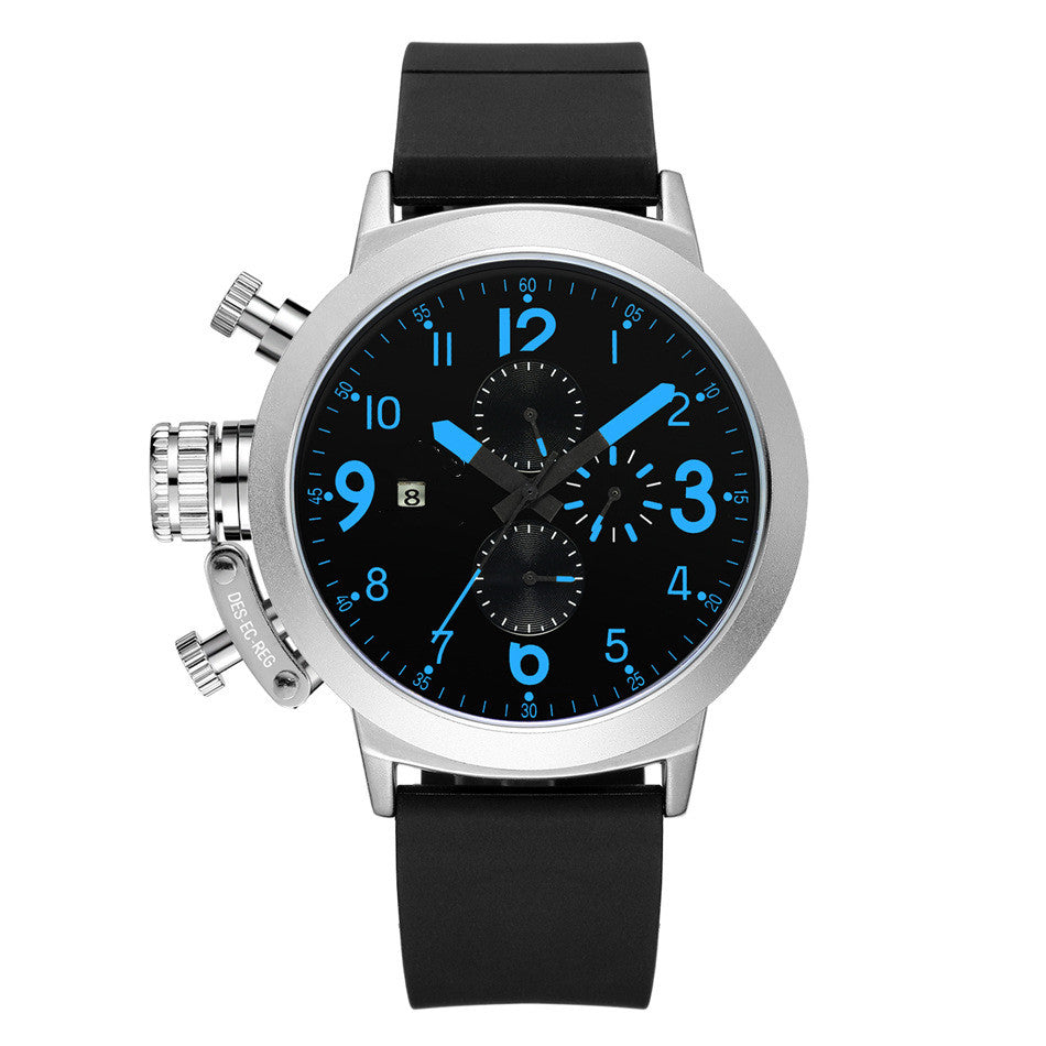 Stylish And Versatile Rubber Band Watch