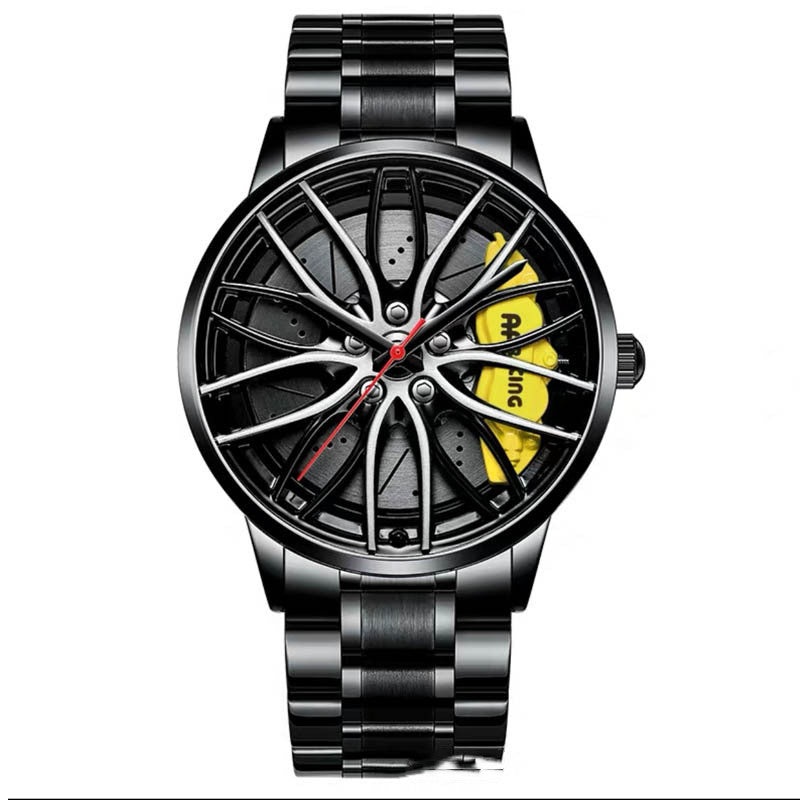 Automatic Movement Watch Waterproof Wheel Style Non-mechanical Watch