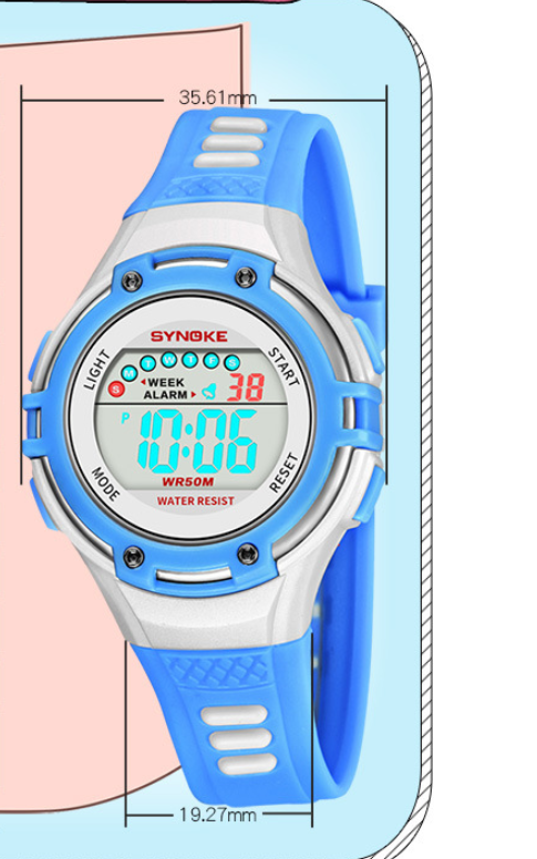 SYNOKE hot children electronic watch