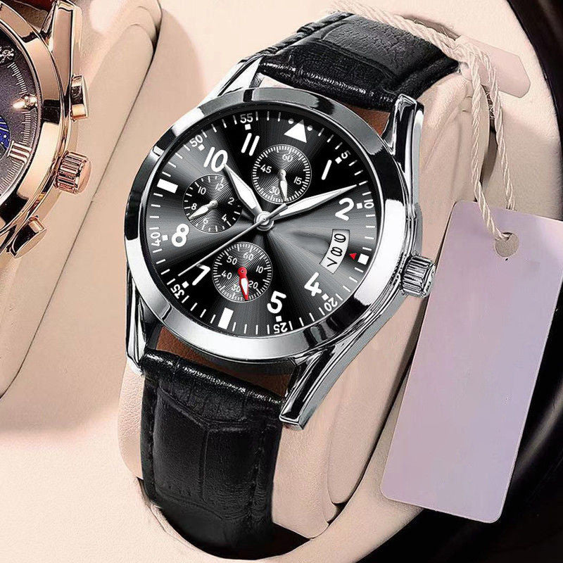 Automatic Mechanical Watch Men's Watch Luminous Calendar Waterproof Korean Fashion Quartz