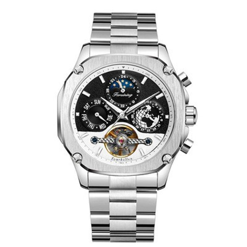 Flywheel men's automatic mechanical watch