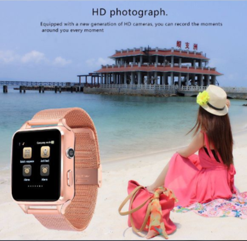 Color screen digital smart card watch