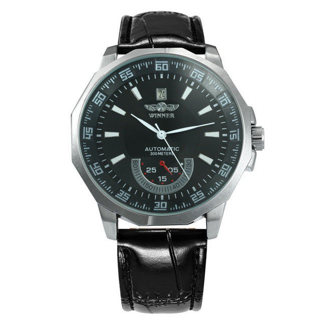 Men's automatic mechanical hollow watch