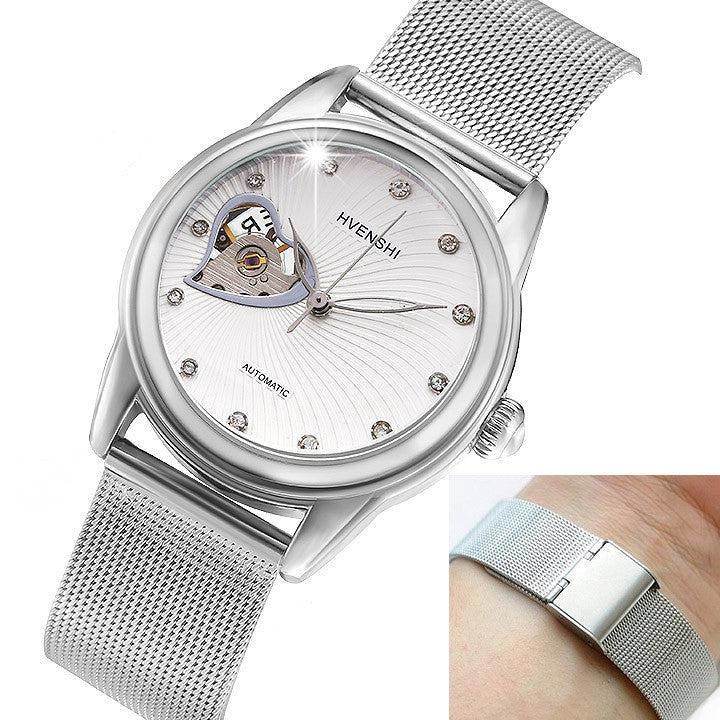 Automatic business waterproof mechanical watch