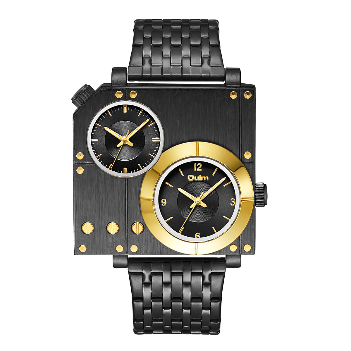 Men's Square Personality Casual Large Dial Watch