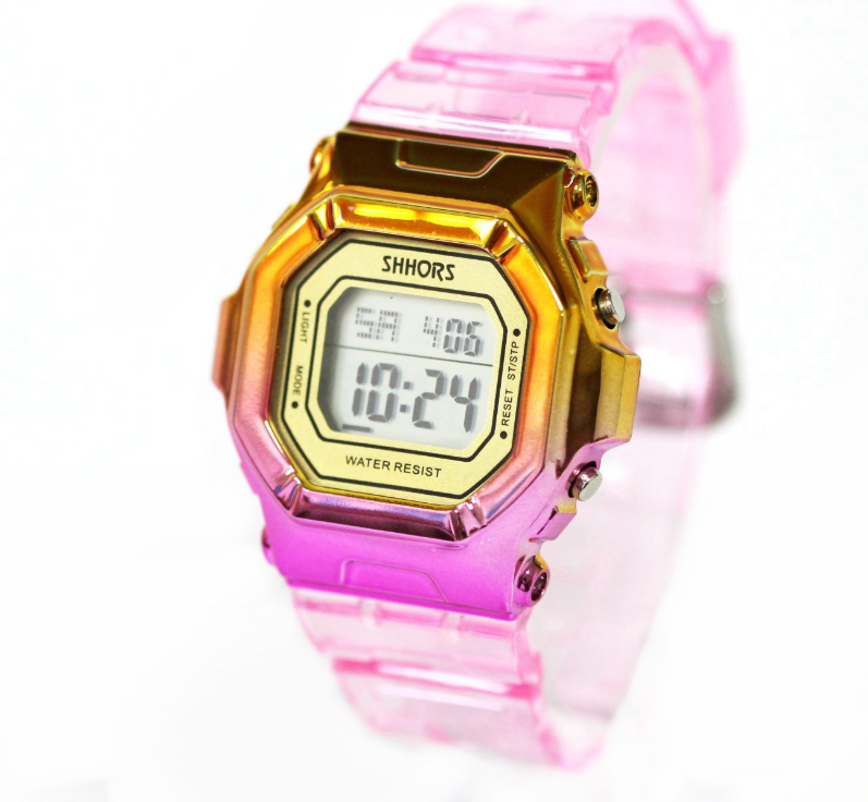 Gradient electronic watch