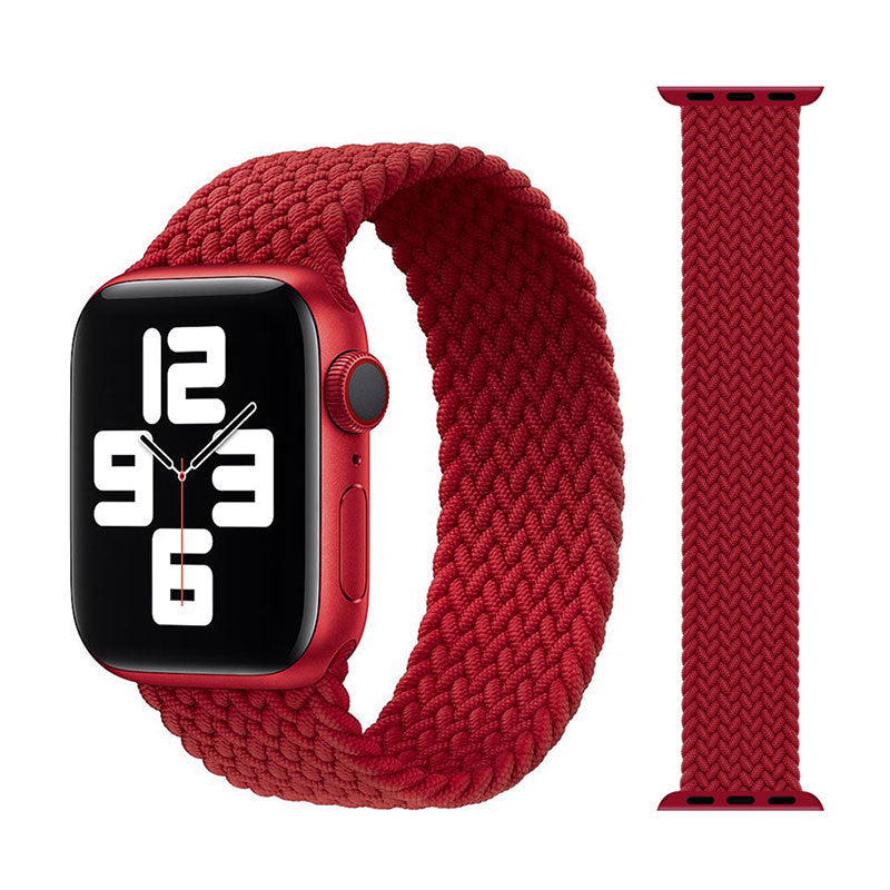 Fashion Trend New Watch Strap Elastic Single Loop Braided