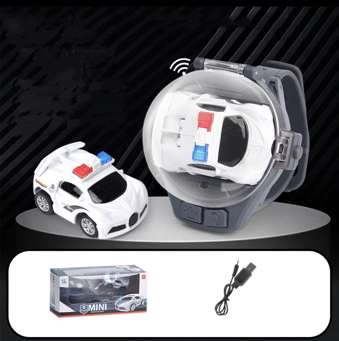 Children's Toy Car Watch Remote Control Car Mini Racing