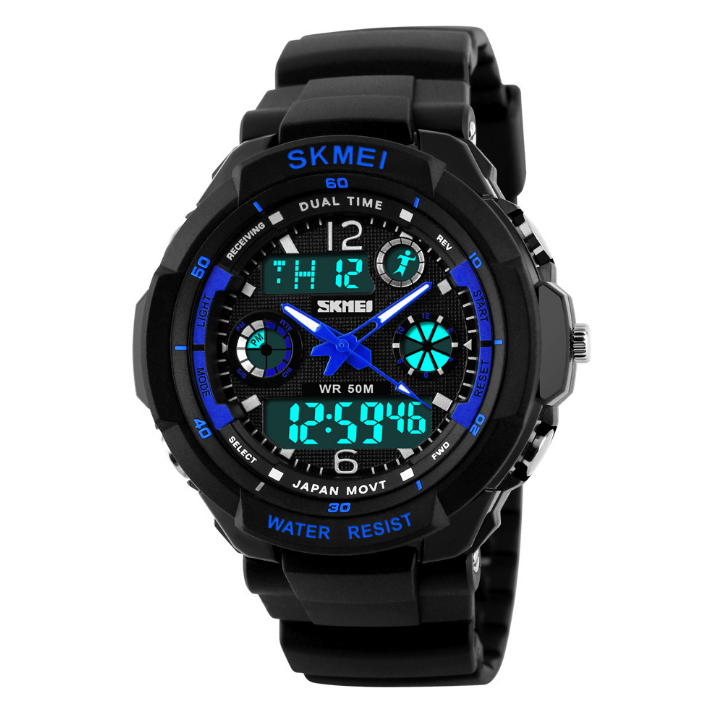 Multifunctional Waterproof Sports Student Electronic Watch