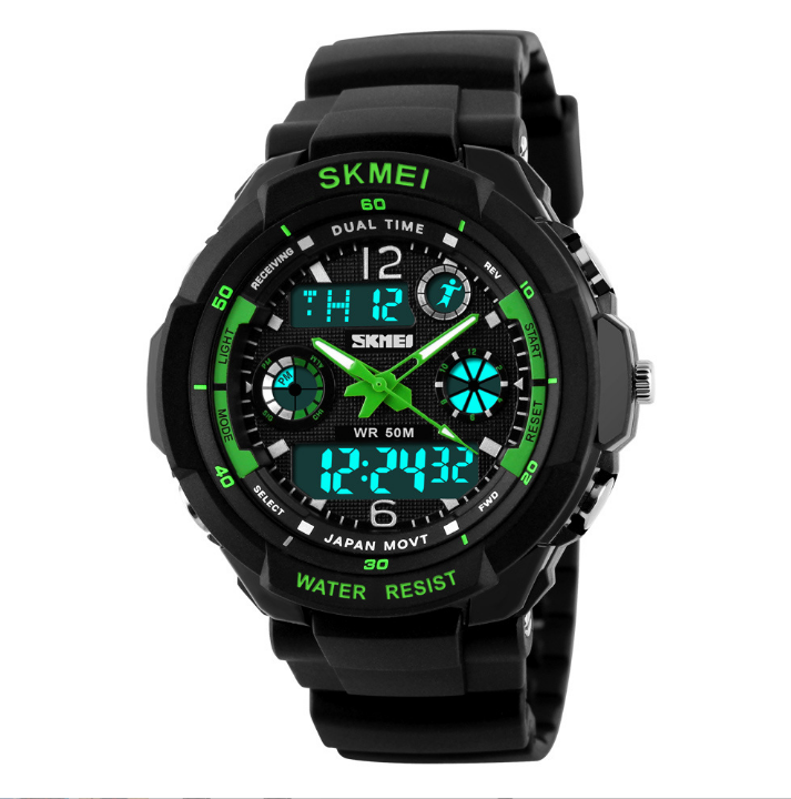 Multifunctional Waterproof Sports Student Electronic Watch