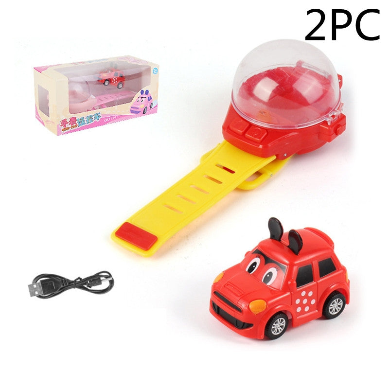 Children's Toy Car Watch Remote Control Car Mini Racing