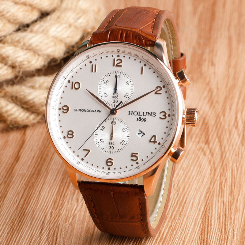 Men's Multi-Function Quartz Watch