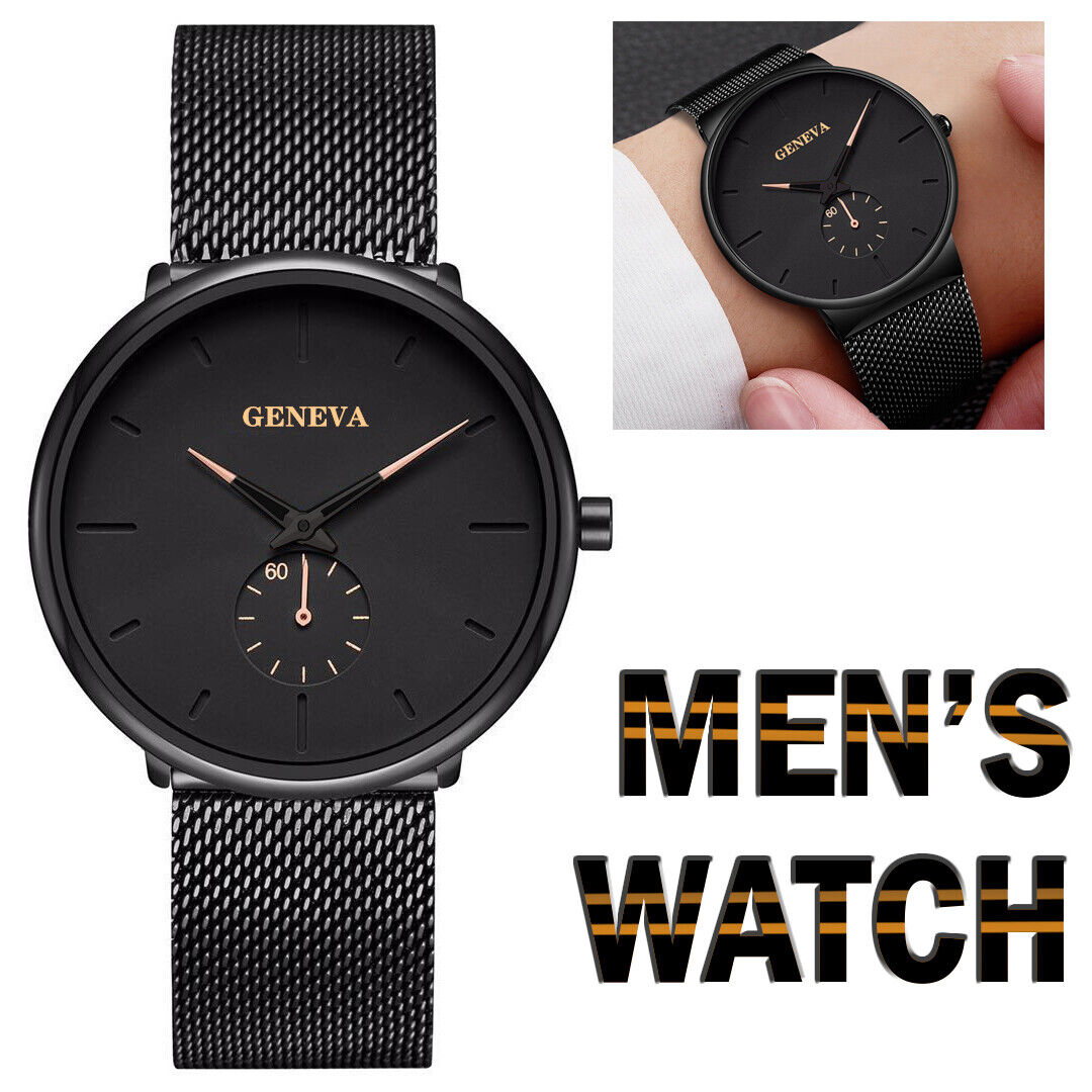 Men's Watch Relojes De Hombre Stainless Steel Quartz Classic Watches For MEN