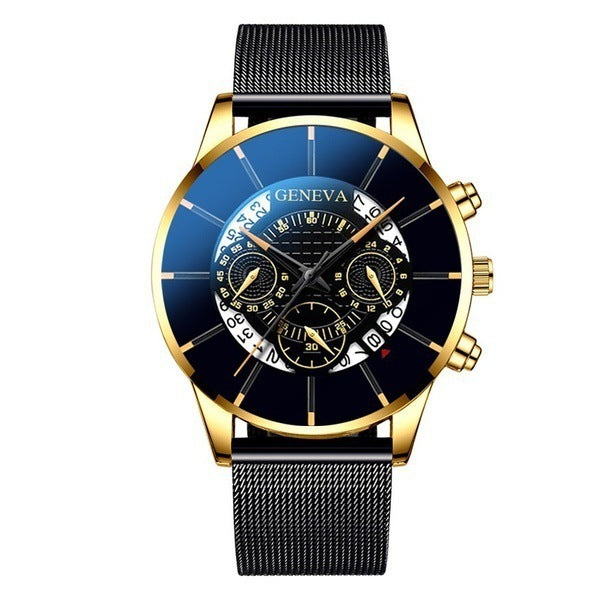 Three Eyes Men's Watch with Calendar