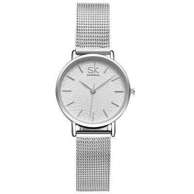 Waterproof quartz watch steel strap watch