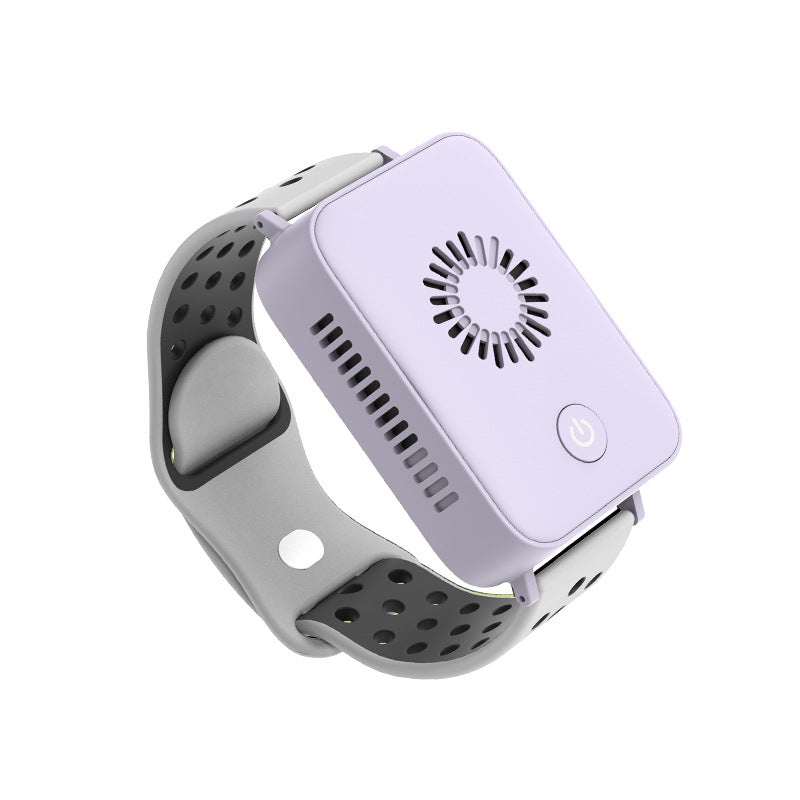 Air Conditioning Bracelet Rechargeable USB Mini Watch Fan