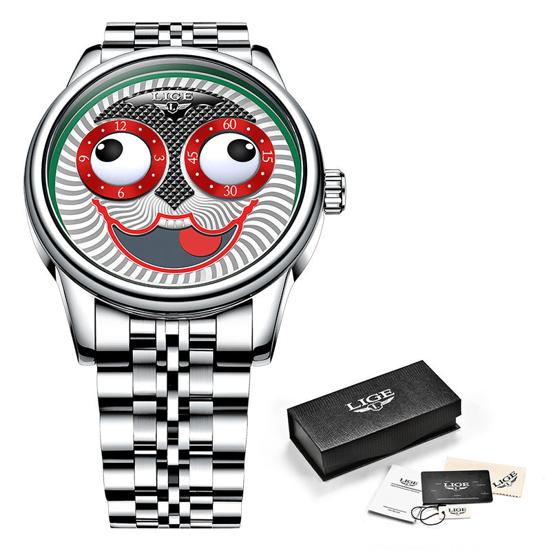 Men's mechanical watch clown waterproof watch