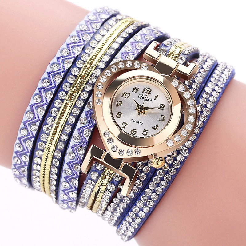 Diamond shaped watch