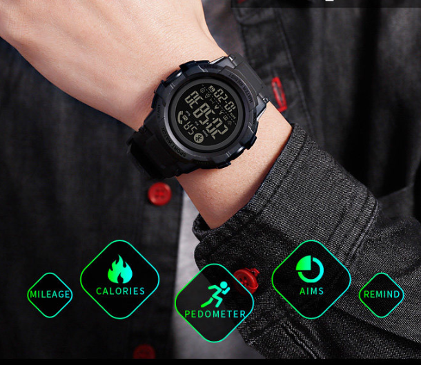 Bluetooth Smart Men's Waterproof Sports Watch