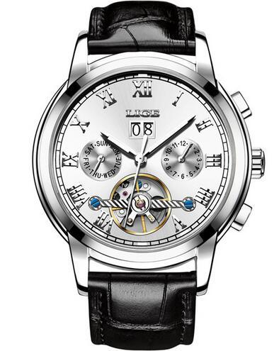 Tourbillon mechanical men's watch