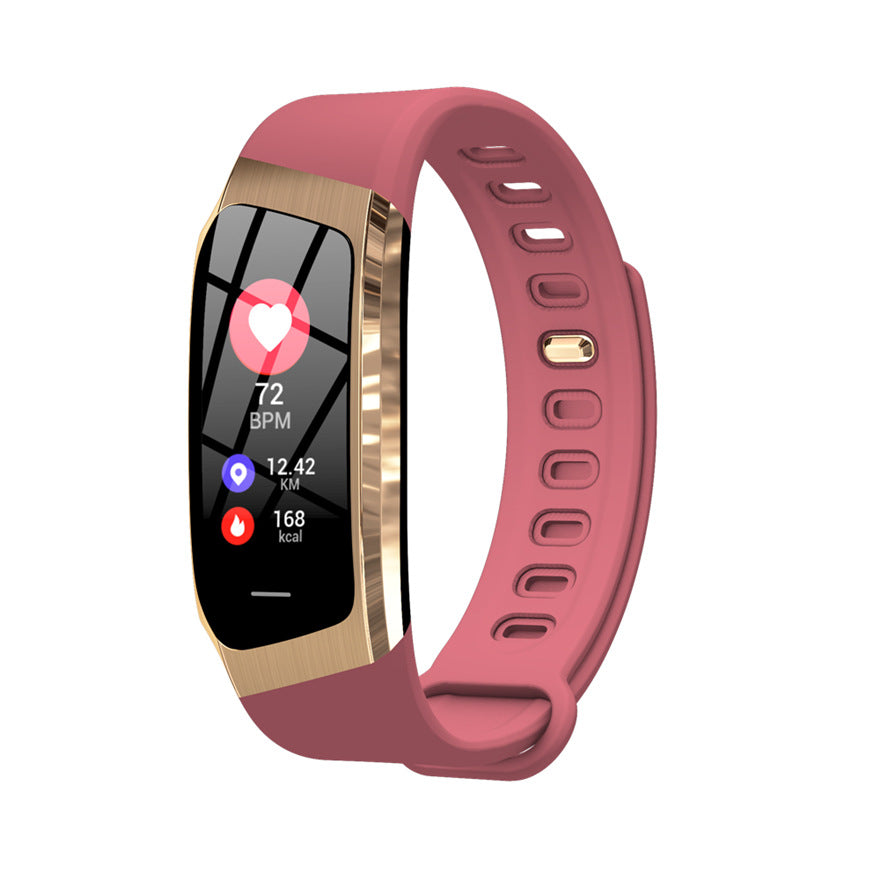 Smart Color Screen Bracelet Pedometer Heart Rate Blood Pressure Monitoring