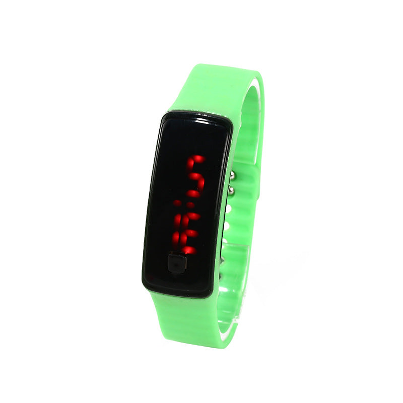 Candy Color Silicone Children's Digital Watch