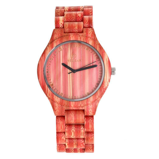 Colorful bamboo watch
