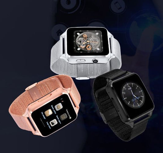 Color screen digital smart card watch