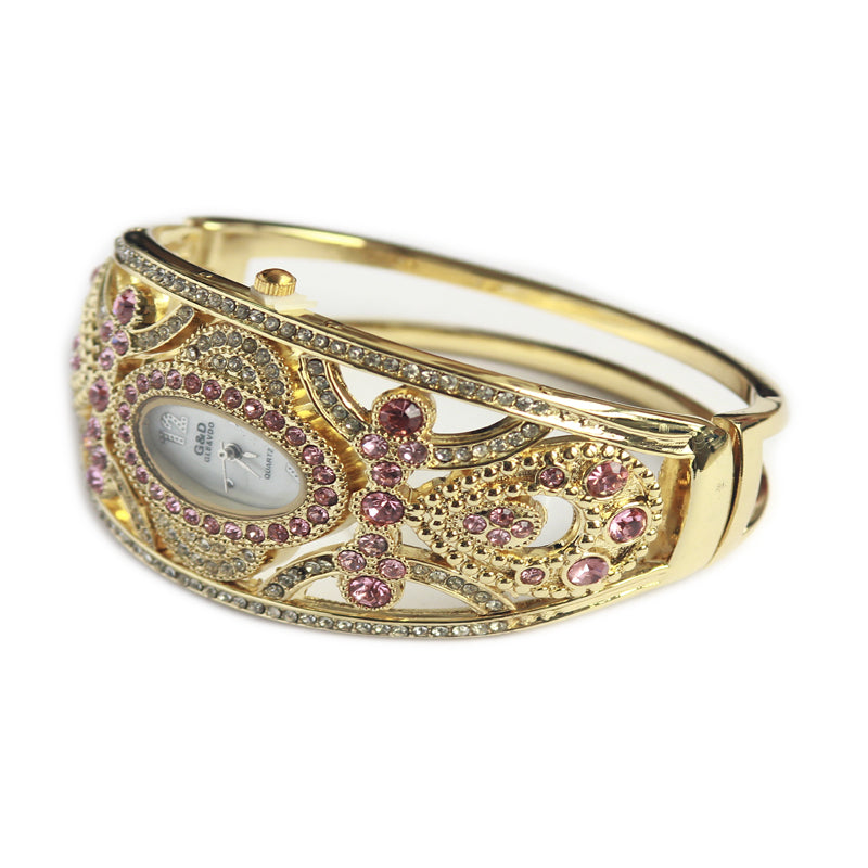 Ladies Non-mechanical Diamond Bracelet Quartz Watch