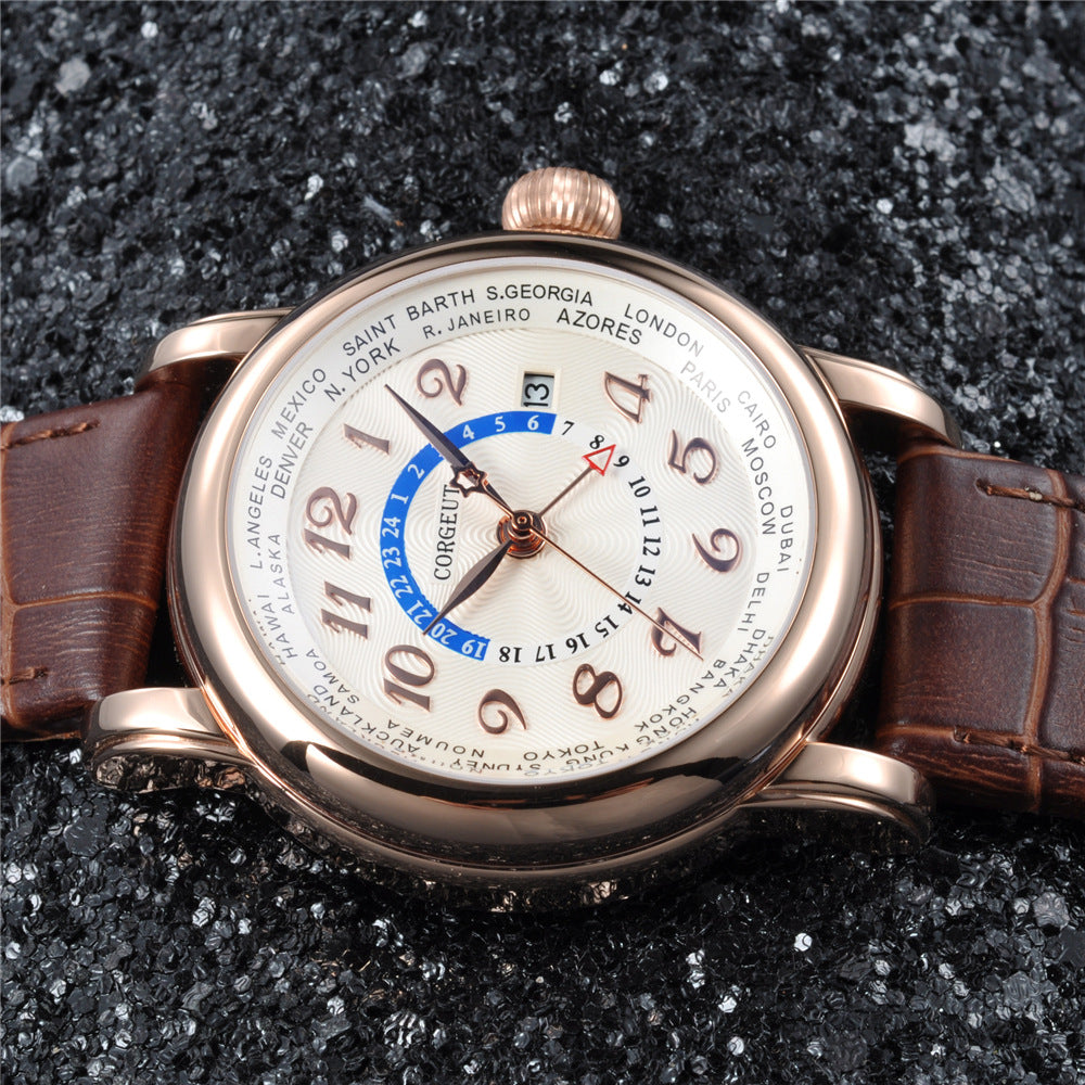 corgeut automatic mechanical watch