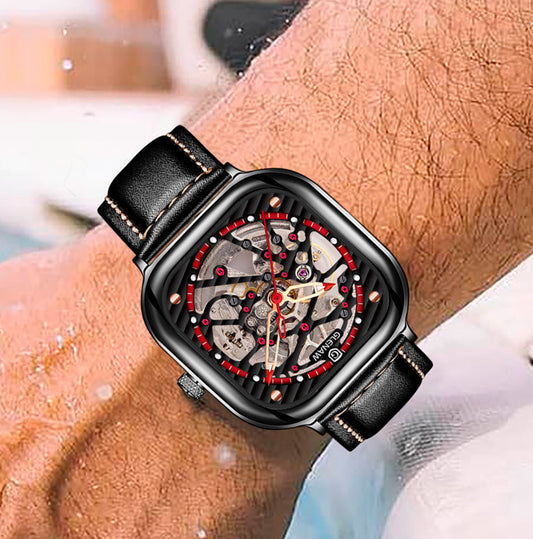 Full Automatic Mechanical Watch Hollow Perspective