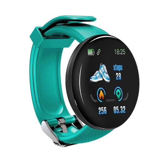 D18 Bluetooth Smart Watch, Men Women Blood Pressure Heart Rate