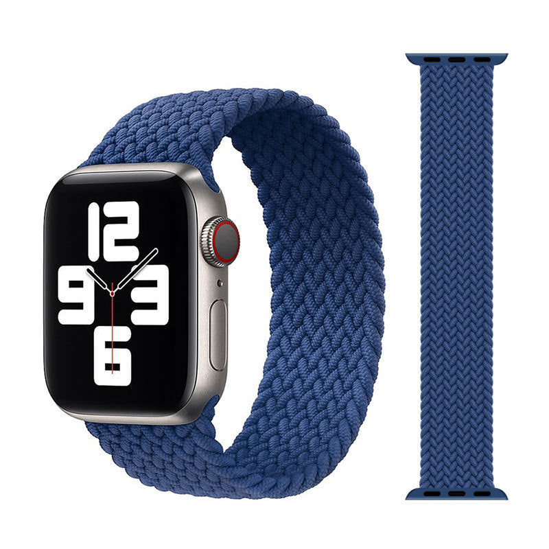 Fashion Trend New Watch Strap Elastic Single Loop Braided