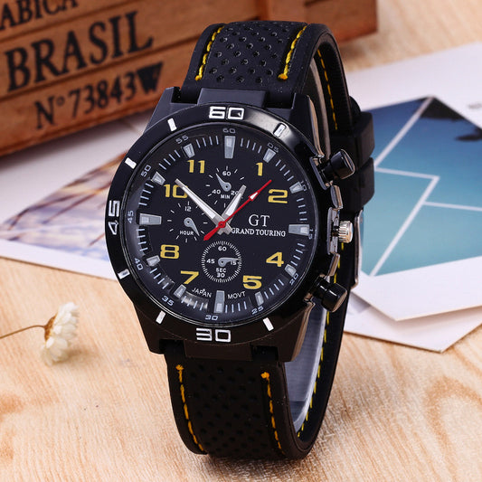 EBay Hot Sport Watch GT Racing Silicone Large Dial Watches