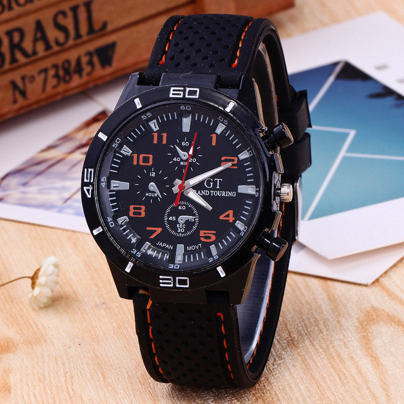 EBay Hot Sport Watch GT Racing Silicone Large Dial Watches