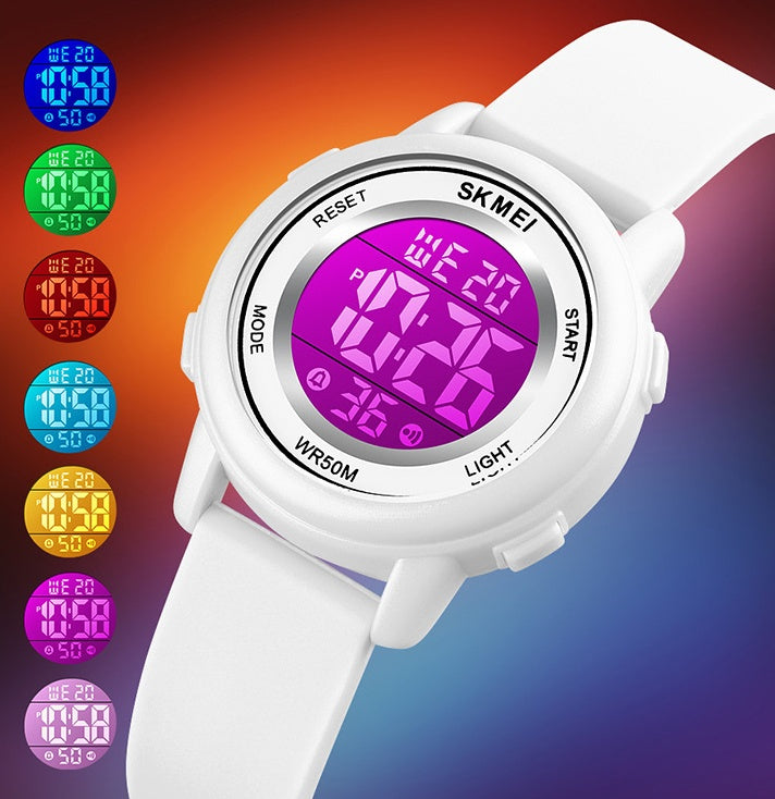 Children's Colorful LED Light Fashion Electronic Watch