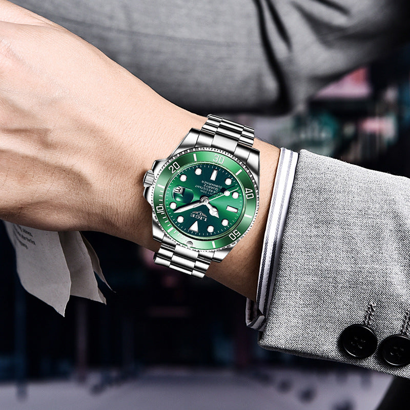 Fashion Hot Style Men's Watch Quartz Three-Hand Watch Waterproof Clock