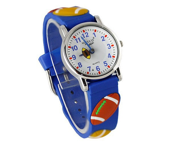 Children cartoon silicone watch