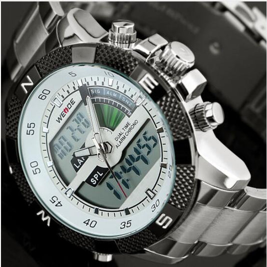 Top Luxury Brand WEIDE Men Fashion Sports Watches