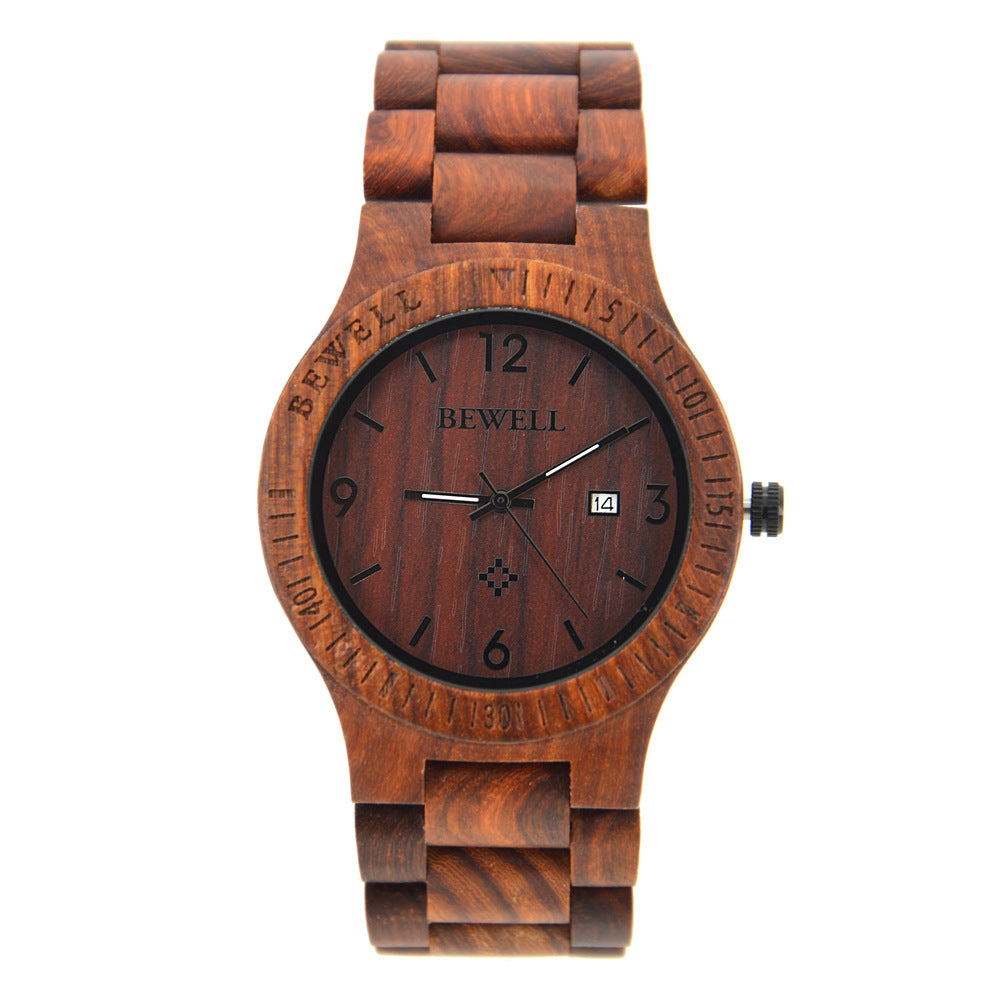 Wooden sandalwood watch