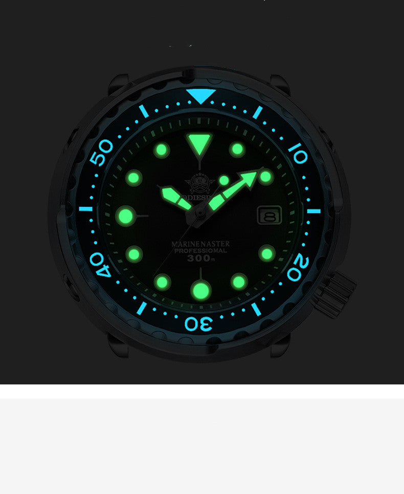 Customized fully automatic mechanical diving watch